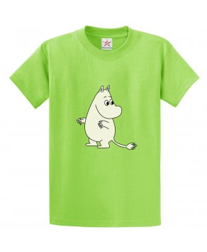 Moomins Sketch Classic Unisex Animated Kids and Adults T-Shirt
